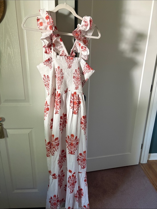 Marea By Liz Joy Dresses & Skirts - NWT Marea Maxi Dress with rust color box Floral Print